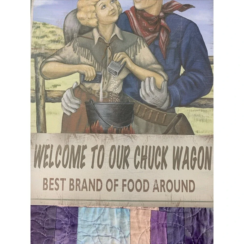 Make Mine Western 16x10 Rustic Retro Metal Signs
